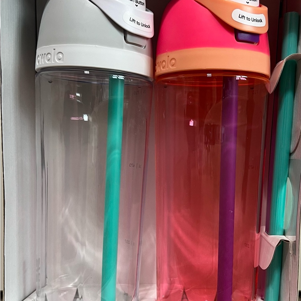 Owala Dual Tone Hydration Bottles - White and Pink